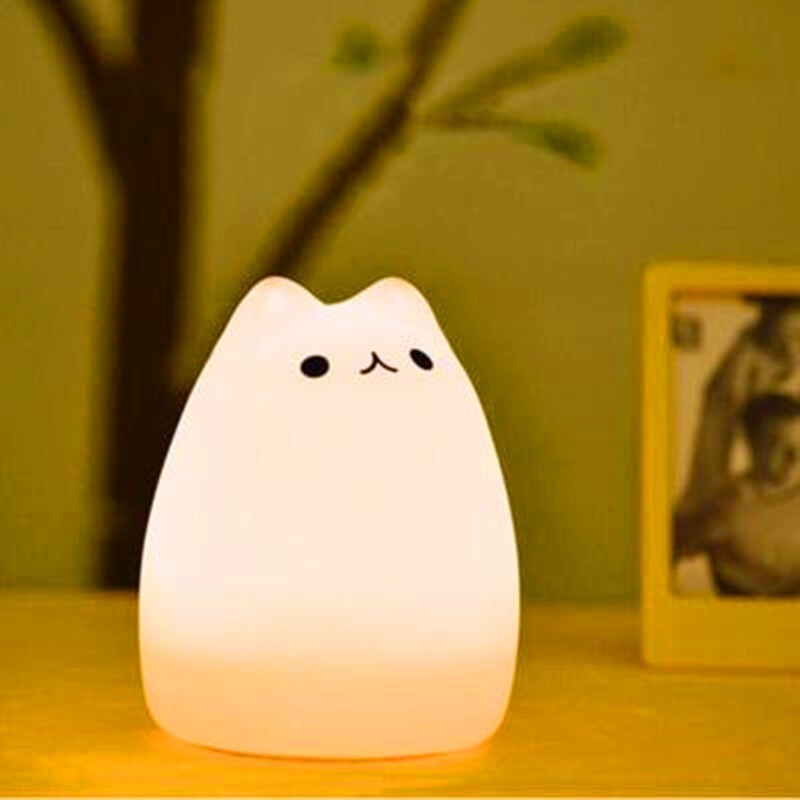 Silicone Touch Sensor LED Night Light For Kids