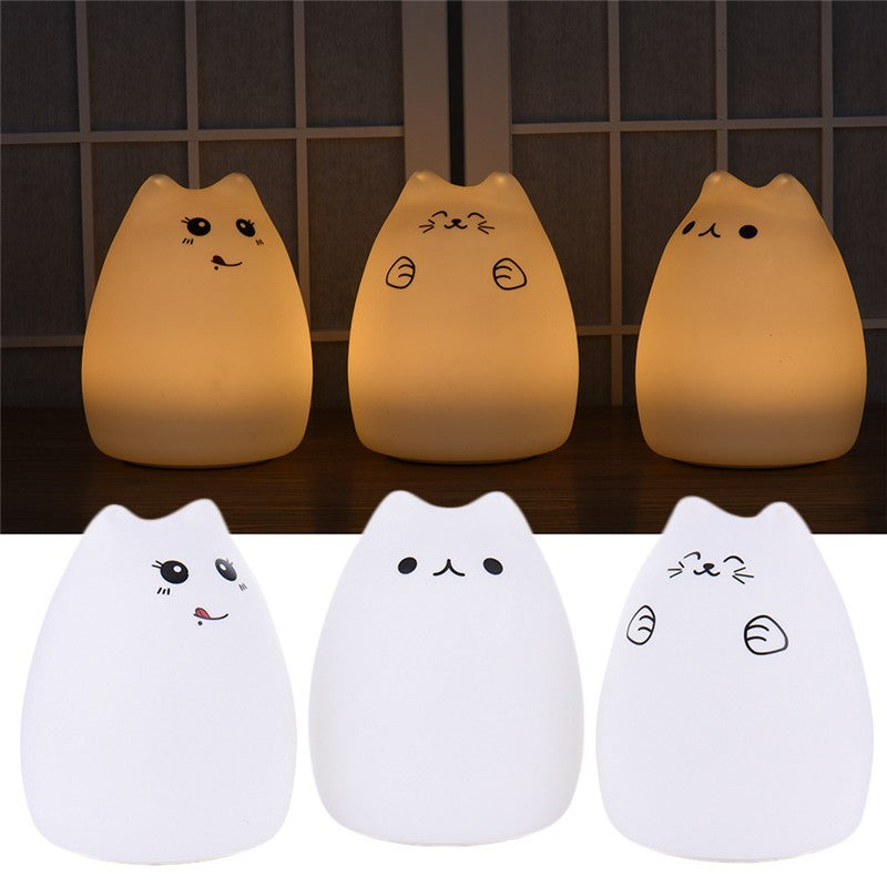 Silicone Touch Sensor LED Night Light For Kids