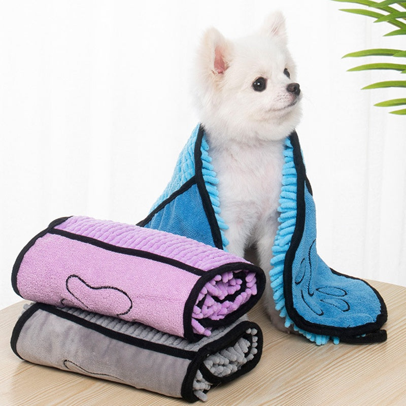 Pet Absorbent Bathrobe