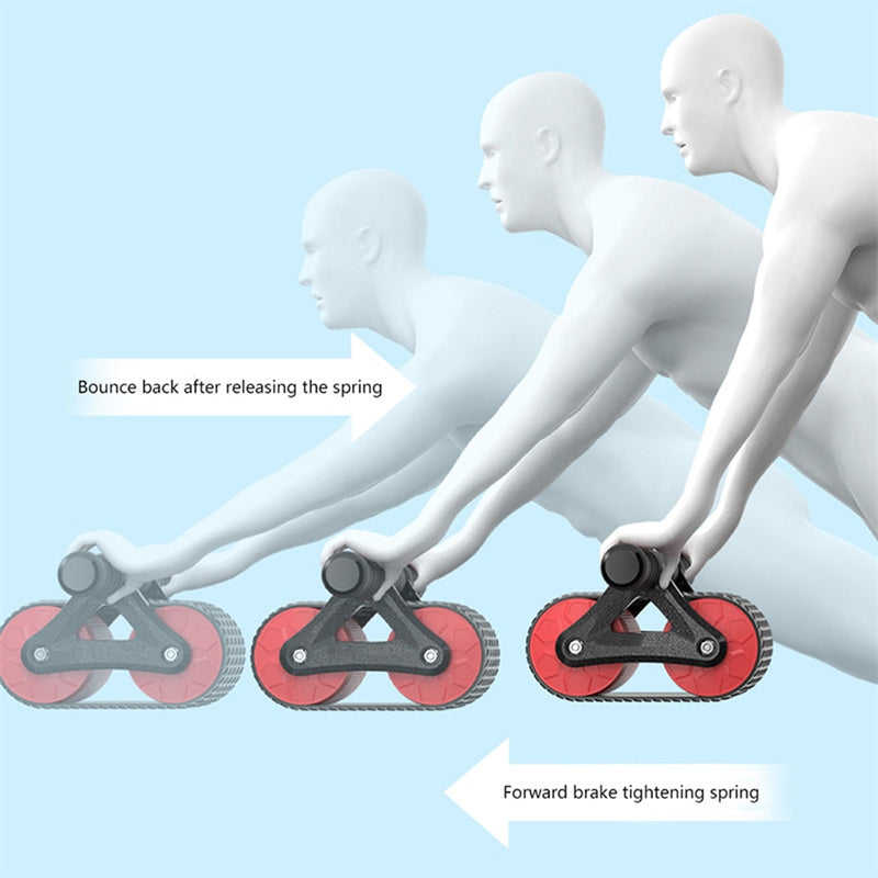 Rebound Ab Wheel Roller Waist Trainer