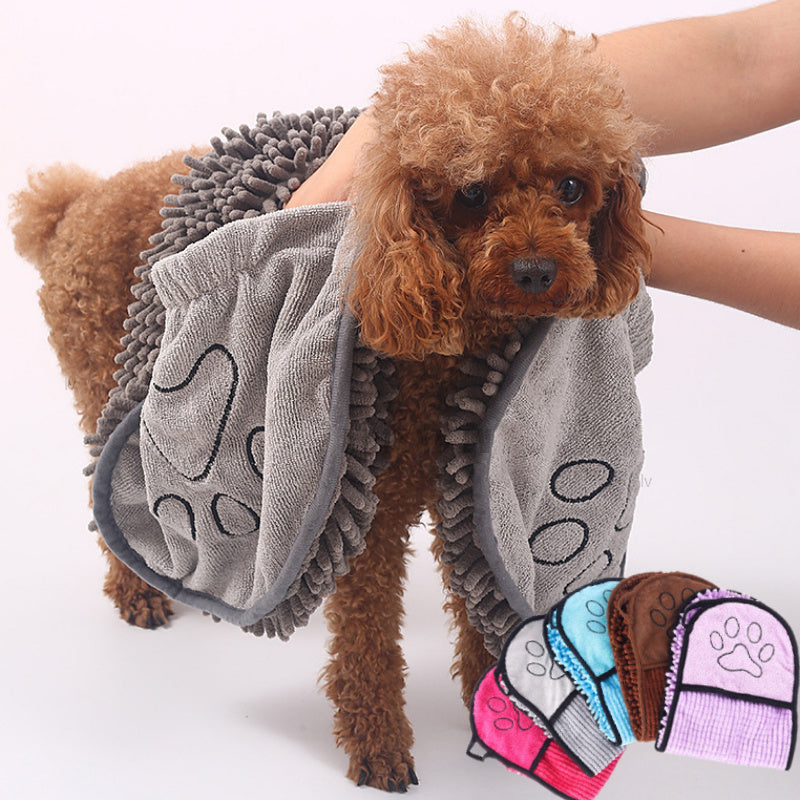 Pet Absorbent Bathrobe
