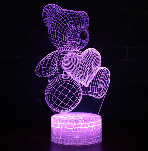 3D USB LED Night Lights