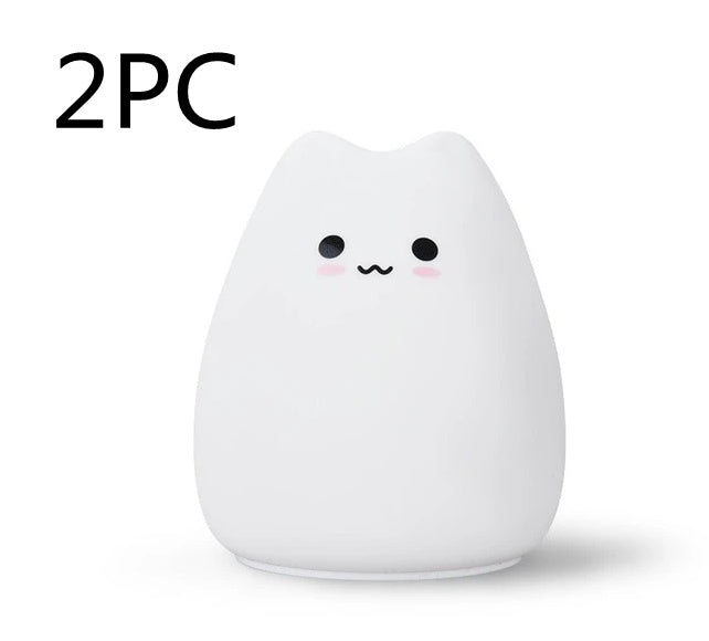 Silicone Touch Sensor LED Night Light For Kids