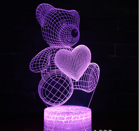 3D USB LED Night Lights