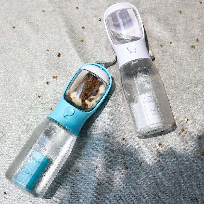 Portable 2 in 1 Pet Water BottleFeeder