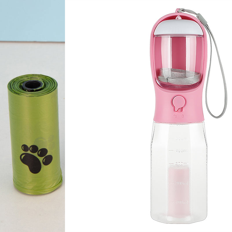 Portable 2 in 1 Pet Water BottleFeeder