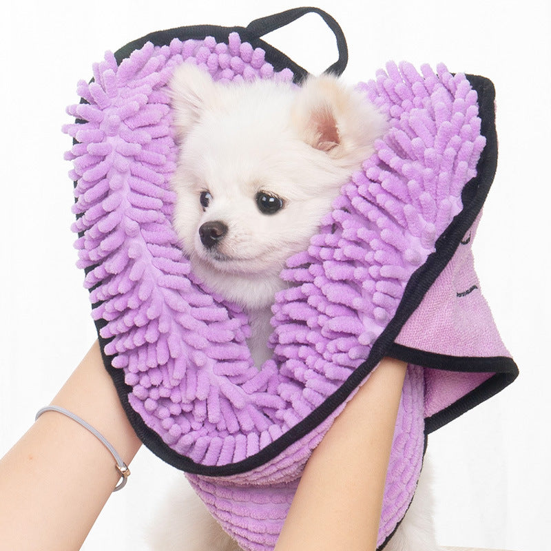 Pet Absorbent Bathrobe