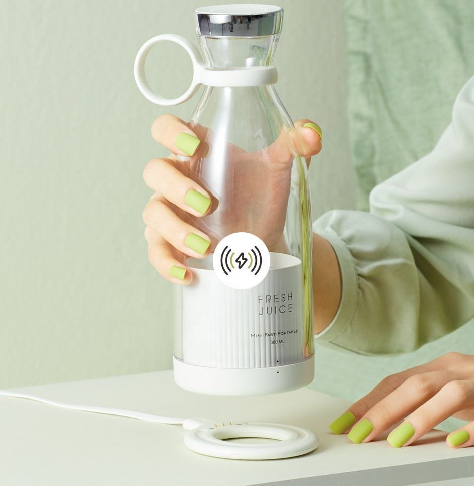 350ml USB Rechargeable Portable Fruit Blender