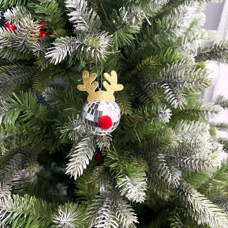 Christmas Mirror Disco Ball Decoration