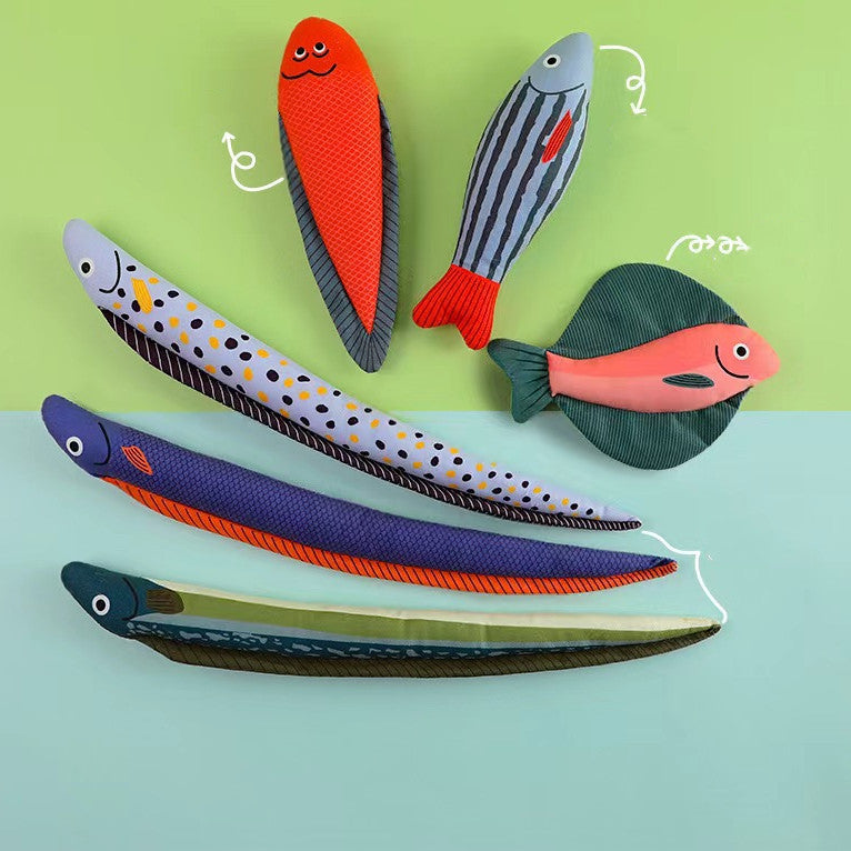 Pet Plush   Paper Fish Pillow