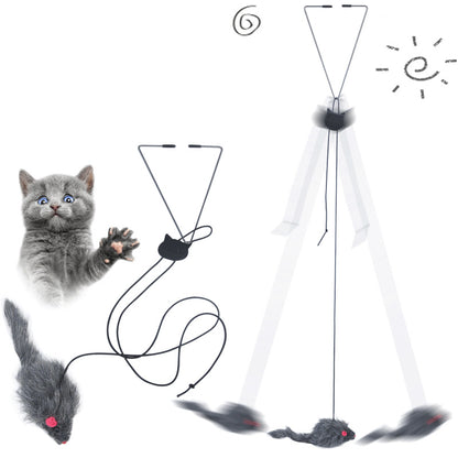 Pet Telescopic Hanging Door Toy