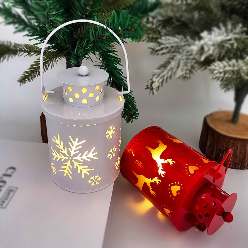 Christmas Candle Lights LED Small Lanterns Holiday Decoration