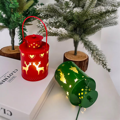 Christmas Candle Lights LED Small Lanterns Holiday Decoration