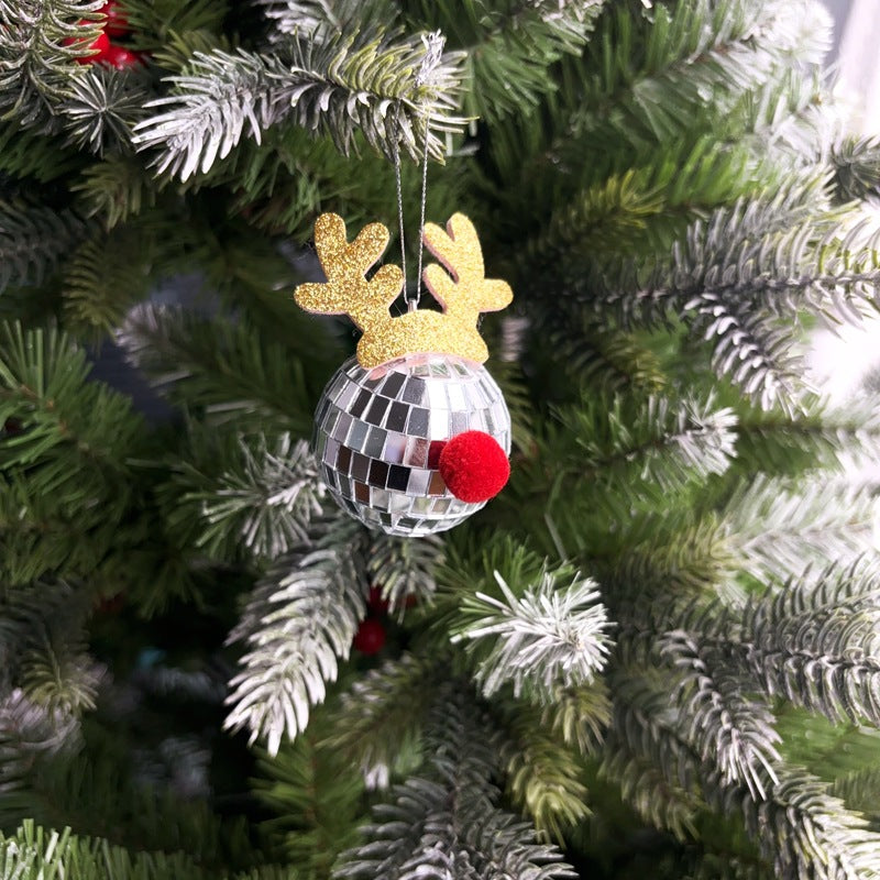 Christmas Mirror Disco Ball Decoration