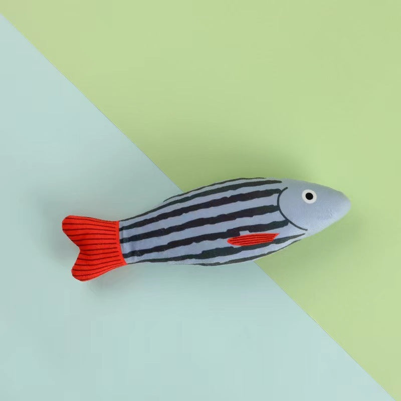 Pet Plush   Paper Fish Pillow