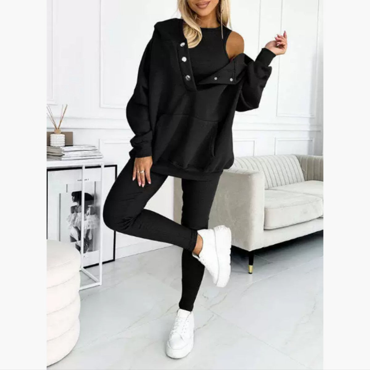 𝐖𝐨𝐦𝐞𝐧'𝐬 𝐕𝐞𝐬𝐭 𝐇𝐨𝐨𝐝𝐢𝐞 𝐀𝐧𝐝 𝐏𝐚𝐧𝐭𝐬 𝐒𝐞𝐭