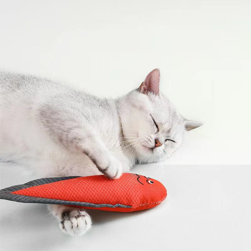 Pet Plush   Paper Fish Pillow