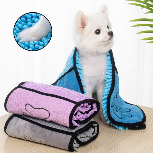 Pet Absorbent Bathrobe