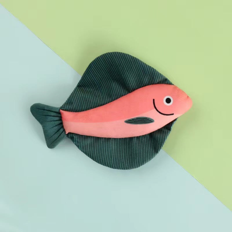 Pet Plush   Paper Fish Pillow
