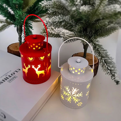 Christmas Candle Lights LED Small Lanterns Holiday Decoration